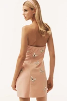 Mare Strapless Embellished Mini Dress