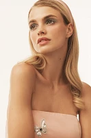 Mare Strapless Embellished Mini Dress