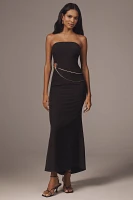 Mare Strapless Hardware Maxi Dress