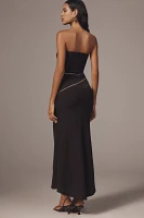 Mare Strapless Hardware Maxi Dress