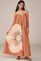 Significant Other Shiloh Strapless Floral Maxi Dress