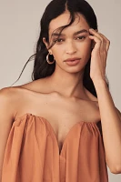 Significant Other Shiloh Strapless Floral Maxi Dress