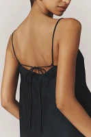 Significant Other Edith Linen Blend Maxi Dress