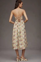 En Saison Cairo Strapless Midi Dress