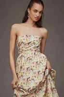 En Saison Cairo Strapless Midi Dress
