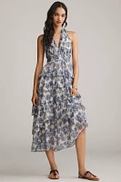 En Saison Odessa Sleeveless Tiered Midi Dress