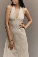 En Saison Ellis Cotton Linen Halter Dress