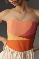 CeliaB Strapless Midi Dress