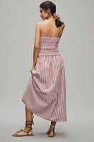 Hunter Bell Francie Smocked Midi Dress