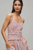 Hunter Bell Francie Smocked Midi Dress