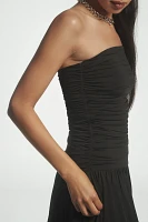 NIA Santal Strapless Midi Dress