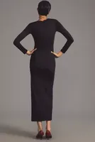 Bardot Neve Long-Sleeve Maxi Dress