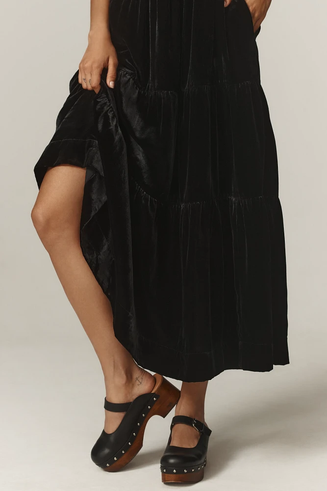 The Somerset Maxi Dress: Velvet Edition