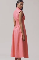 The Tommie Front-Zip Shirt Dress