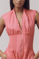 The Tommie Front-Zip Shirt Dress