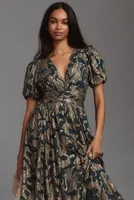 The Katerina Button-Front Dress: Lurex Edition