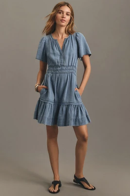 The Somerset Mini Dress: Denim Edition