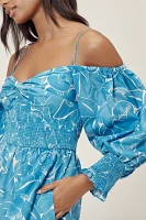 Hope for Flowers by Tracy Reese Off-the-Shoulder Midi Dress
