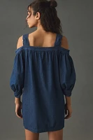 Plenty by Tracy Reese Off-The-Shoulder Denim Mini Dress