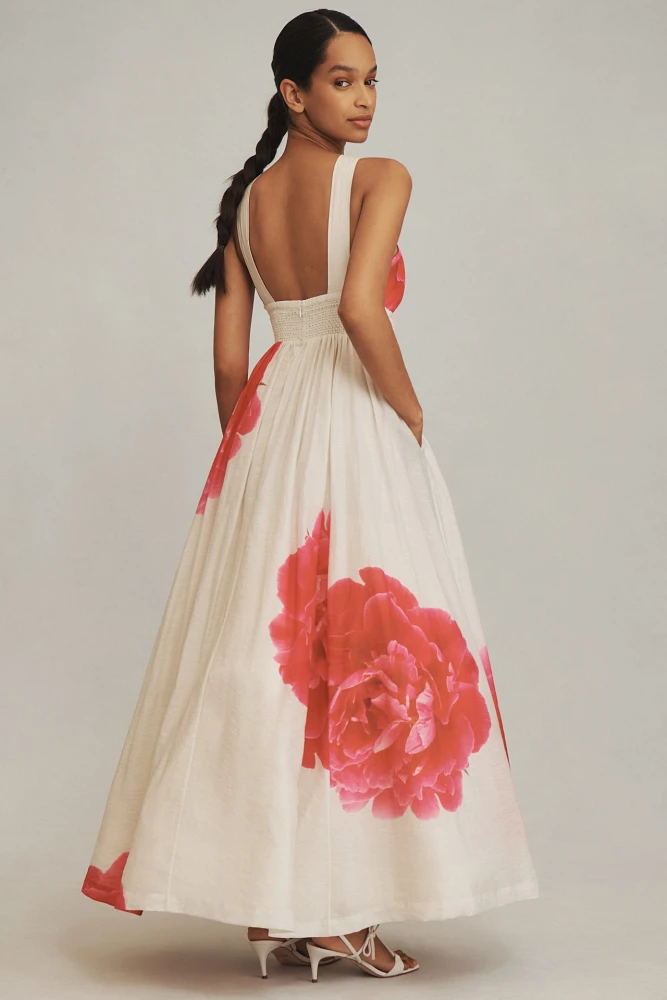 Hope for Flowers by Tracy Reese Halter Maxi Dress