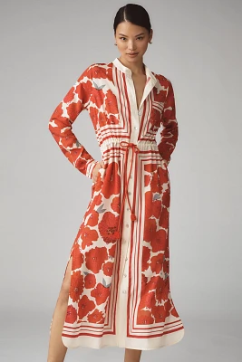 Hope for Flowers by Tracy Reese Maxi Shirt Dress