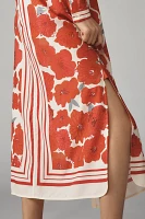 Hope for Flowers by Tracy Reese Maxi Shirt Dress