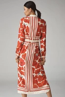 Hope for Flowers by Tracy Reese Maxi Shirt Dress