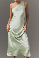By Anthropologie One-Shoulder Slim Maxi Dress