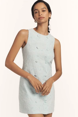 Walter Baker Marie Eyelet Shift Mini Dress