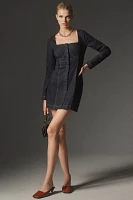 SOVERE Dusk Denim Mini Dress