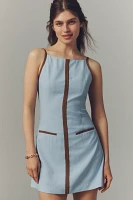 SOVERE Refine Sleeveless Shift Mini Dress