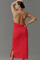 By Anthropologie Slinky Knit Halter Dress