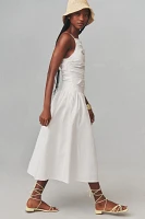 Sophie Rue Ysella Ruched Midi Dress