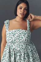Eloquii Plus Sleeveless Corset A-Line Midi Dress
