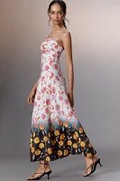 Essentiel Antwerp Heorgia Strapless Cutout Midi Dress