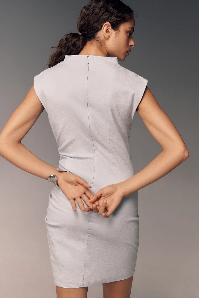 anthropologie grey dress The Somerset Collection by Anthropologie