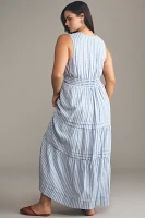 The Somerset Maxi Dress: Sleeveless Linen Blend Edition
