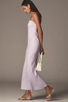 The Tilda Linen Blend Slip Dress