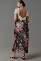 By Anthropologie Twofer Midi Slip Dress