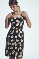 Maeve Fitted Square-Neck Mini Dress: Danielle Kroll Edition