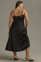 ESTHÉ Lace Satin Slip Dress