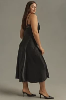 ESTHÉ Lace Satin Slip Dress