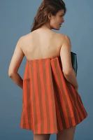 Boyko Millie Strapless Bow Swing Mini Dress