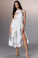 Pilcro Sleeveless Twofer Midi Dress