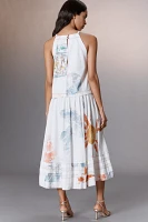 Pilcro Sleeveless Twofer Midi Dress