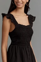 The Peregrine Midi Dress: Square-Neck Edition