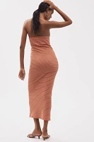 Pilcro High Tide Halter Slim Midi Dress