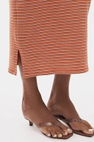 Pilcro High Tide Halter Slim Midi Dress