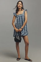 Pilcro Sleeveless Lakeside Swing Mini Dress