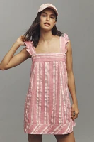 Pilcro Sleeveless Lakeside Swing Mini Dress